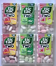 TIC TAC DOIS SABORES MISTOS SEM AÇÚCAR 6 PACOTES. 6x38,5g. 2 SABORES CADA BB 26/02 comprar usado  Enviando para Brazil