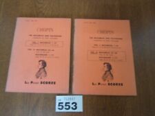 CHOPIN COMPLETO em 2 Volumes - The Mazurkas & Polonaises - Lea Pocket Scores comprar usado  Enviando para Brazil