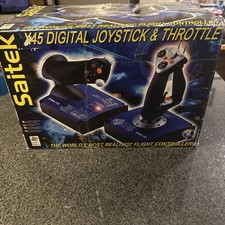 Usado, Flight Stick Saitek X45 Flight Control (J24C).   comprar usado  Enviando para Brazil