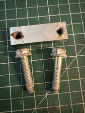 Placa de bloqueio de munhão original do fabricante Electrolux 137107000 máquina de lavar roupa com parafusos comprar usado  Enviando para Brazil