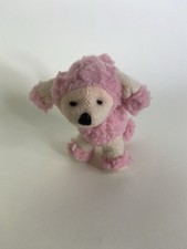 Mini brinquedo de pelúcia poodle rosa para cachorros 4 polegadas comprar usado  Enviando para Brazil