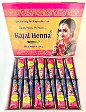 Usado, KAJAL ORGÂNICO MARROM HENNA MEHNDI MEHENDI CONES TUBOS TATUAGEM TEMPORÁRIA ARTE CORPORAL comprar usado  Enviando para Brazil