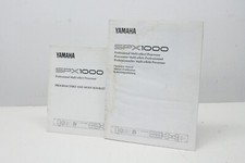 Manual de operação e manual de programa Yamaha SPX1000 e livreto de modo comprar usado  Enviando para Brazil
