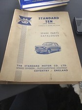 Standard ten saloon for sale  LEICESTER