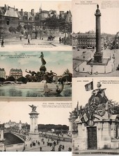Paris collection postcards d'occasion  Expédié en Belgium