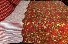 Reversible red floral for sale  Colfax