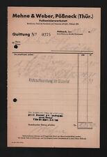 Pössneck rechnung 1951 gebraucht kaufen  Leipzig