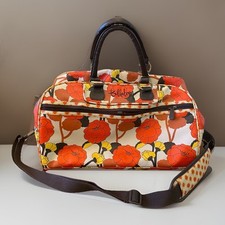 Bolsa de viagem vintage BILLABONG vinil Flower Power fim de semana alça de ombro para pernoite comprar usado  Enviando para Brazil