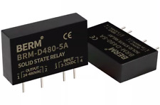 BRM SSR Solid-State Relais kleiner Pin Leiterplatte Leiterplatte 5A DC-AC, usado comprar usado  Enviando para Brazil