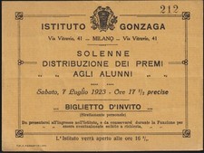 Milano 1923 istituto usato  Polcenigo