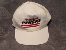 Boné Team Penske branco caminhoneiro rede branca vintage 6 painéis corrida retrô hipster comprar usado  Enviando para Brazil