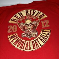 Camiseta 30th Annual Memorial Day Bike Rally 2012 Red River Nuevo México Talla 4XL segunda mano  Embacar hacia Argentina