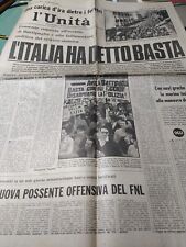 Giornale unità pci usato  Sarzana