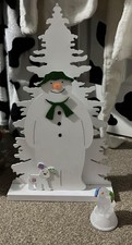 37cm white wood for sale  OAKHAM