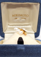 Mikimoto 18k yellow for sale  Springfield
