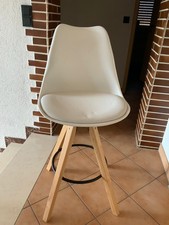 Weißer thekenstuhl holzbeinen gebraucht kaufen  Grünberg