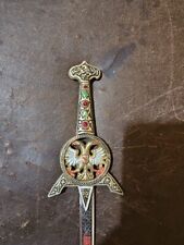 ESPADA PENDURADA DECORATIVA VINTAGE MINI PEQUENA FEITA NA ESPANHA JOIA #2 Bainha comprar usado  Enviando para Brazil