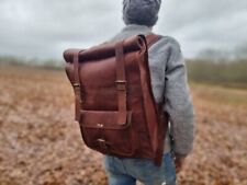 Leder rucksack schulter gebraucht kaufen  Langenlonsheim