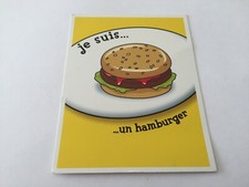 Carte hamburger détachée d'occasion  Vendin-le-Vieil