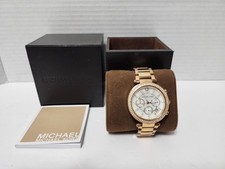 Relógio feminino Michael Kors tom ouro rosa MK5491 Parker mostrador madrepérola comprar usado  Enviando para Brazil