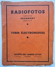 Catalogue radiofotos grammont d'occasion  Danjoutin