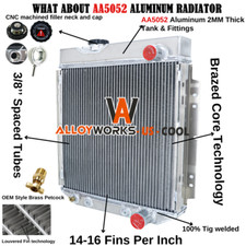 Row aluminum radiator for sale  Chino