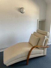 Recamieren leder beige gebraucht kaufen  Lübeck
