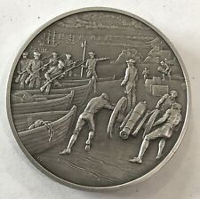 Medalha Moeda King George’s War British Capture Port Of Louisbourg On Cape Benton comprar usado  Enviando para Brazil