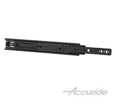 14” Accuride CB3832 montagem lateral extensão total auto-fechamento gaveta corrediça preta, usado comprar usado  Enviando para Brazil