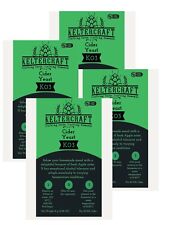 (374,67€/kg) Keltercraft K03 Cider Hefe [32g: Für 100L Apfelwein] Trockenhefe comprar usado  Enviando para Brazil