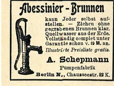 Schepmann berlin pumpenfabrik gebraucht kaufen  Hamburg