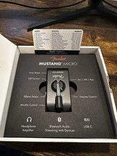 Amplificador de fone de ouvido microfone Fender Mustang para guitarra comprar usado  Enviando para Brazil