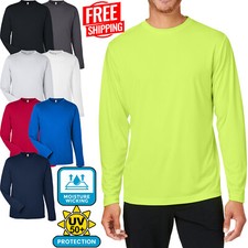 Camiseta masculina manga longa absorção de umidade UV 50+ Dri Fit barco de pesca XS-6XL comprar usado  Enviando para Brazil