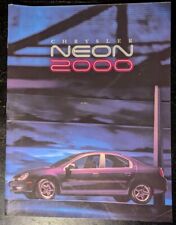 Usado, 2000 Chrysler Neon Original Car Sales Brochure Catálogo 15 Páginas comprar usado  Enviando para Brazil