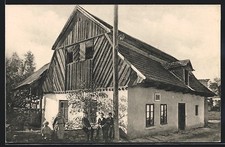Dobruska, Rodny domek ks. Vl. Heka, pocztówka  na sprzedaż Dobruska, Rodny domek ks. Vl. Heka, pocztówka  na sprzedaż  Wysyłka do Poland