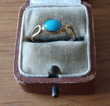 Turquoise 9ct gold for sale  WOOLER