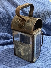 Antique tin lantern for sale  BIGGLESWADE
