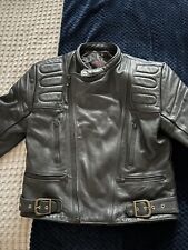 wolf leather motorcycle jacket for sale  COTTINGHAM