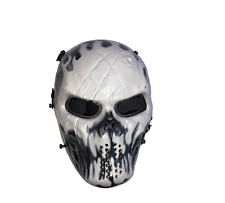 Máscara facial completa para área externa Master Skull Skeleton Airsoft paintball BB Gun comprar usado  Enviando para Brazil