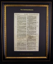 Ten commandments 1611 for sale  Jefferson City
