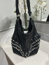 Bolsa de couro APC bolsa tote bolsa de ombro boho satchel borla bolsa grande tecido vintage comprar usado  Enviando para Brazil