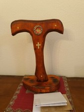 relic reliquia  St. Francesco D'Assisi Altezza Altezza 28cm Dichiara. Autenticit comprar usado  Enviando para Brazil
