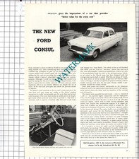 Ford consul car for sale  SHILDON