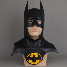 1989 Versão The Batman Bruce Wayne Máscara Cosplay Super-herói Cabeça Cheia Máscara Adereços comprar usado  Enviando para Brazil