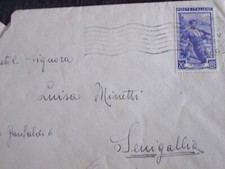 Epoca con francobollo usato  Senigallia