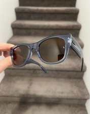 NOVO Óculos de Sol Unissex Ray-Ban RB0840 Azul Transparente Mega Wayfarer 51 mm comprar usado  Enviando para Brazil