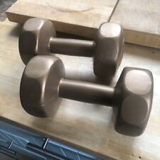 Hand dumbell set for sale  WELWYN