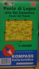 Cartina kompass 50000 usato  Trento