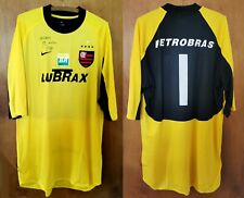 Camisa de goleiro FLAMENGO 2001 #1 JULIO CESAR assinada comprar usado  Enviando para Brazil
