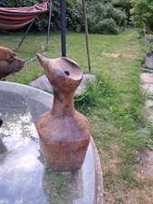 Large wooden vase for sale  MARKET RASEN